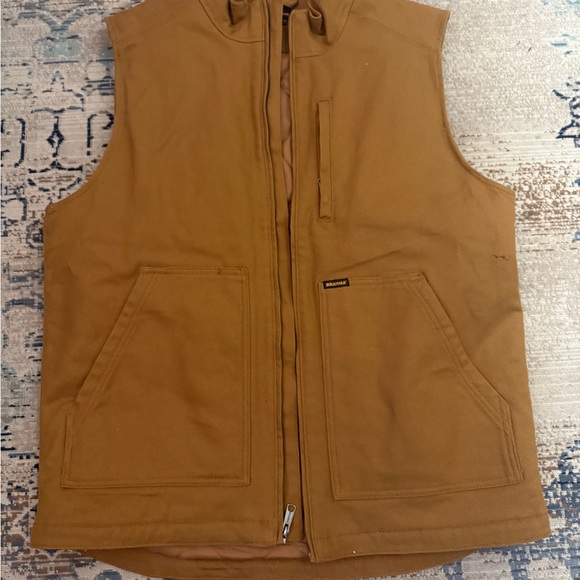 Brahma Other - Brahma Tan Work Vest for Men
